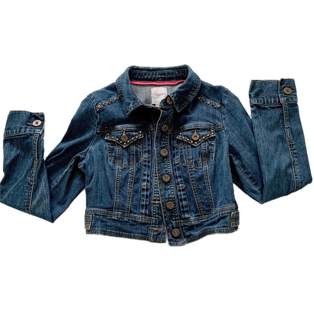 Candie’s Girls Jean Jacket Size Large